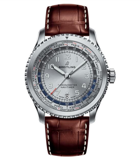 Luxury Replica Breitling Navitimer 8 B35 Automatic Unitime 43 AB3521U01G1P1 watch